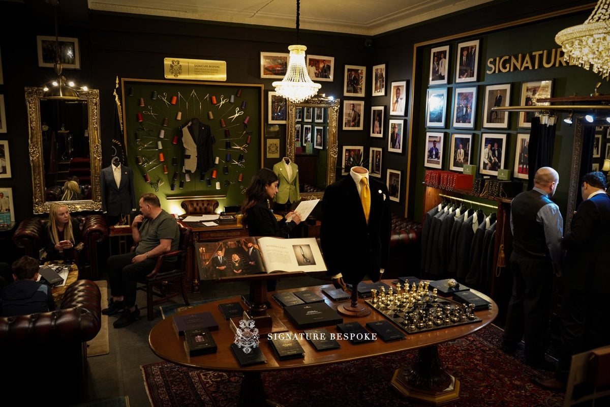 Clients and the House team during consultations at Signature Bespoke Liverpool