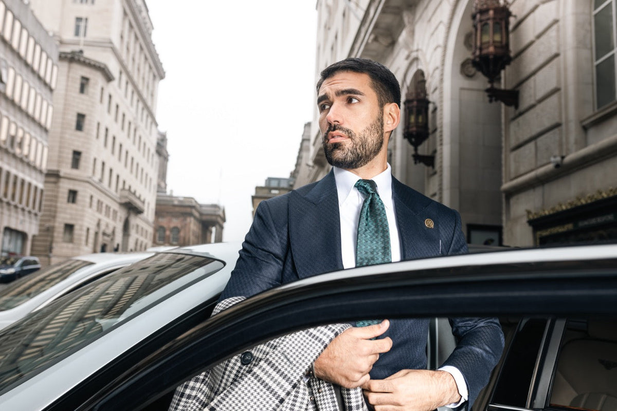Navy bespoke tailoring by Signature Bespoke