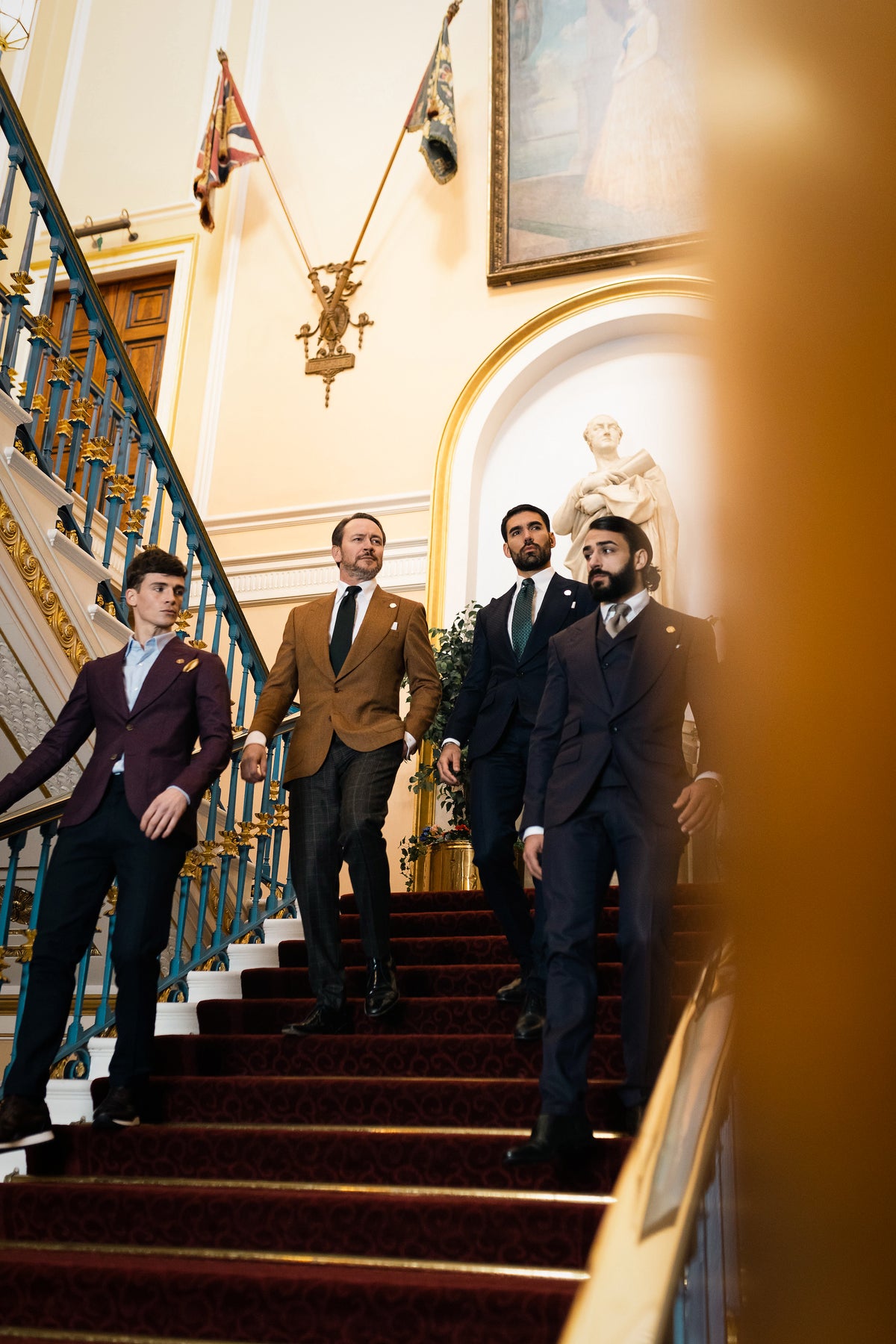 Four Signature Bespoke tailored looks