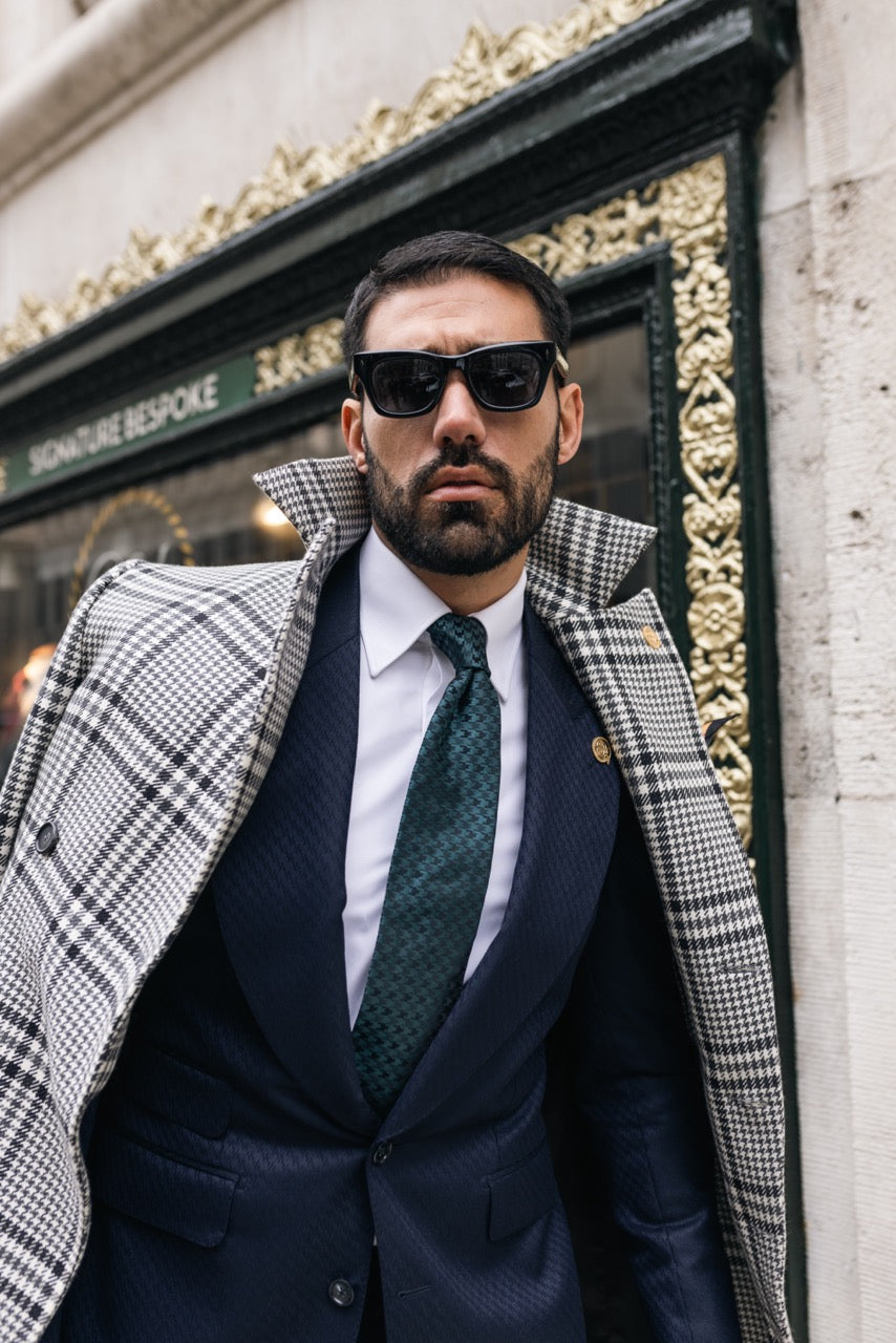 Signature Bespoke tailoring styled for the winter season