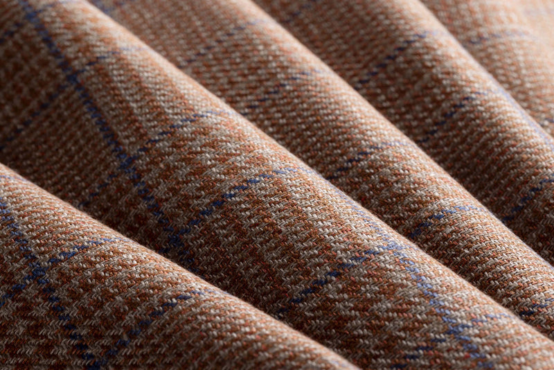 English fabric texture bespoke suit cloth close up detail